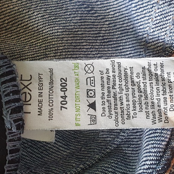 Mens Size 30R L31 Dark Blue Denim Straight Leg Jeans - Picture 5 of 7